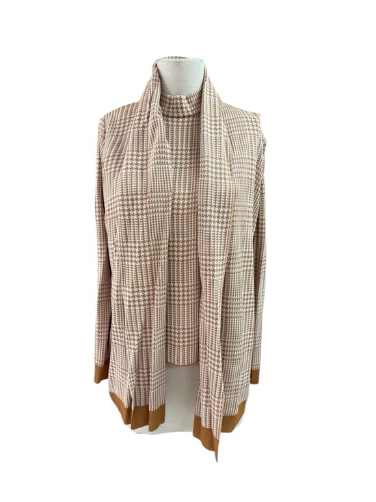 St. John Sweaters - St. John houndstooth sweater and tank top set women’s M and L cardigan